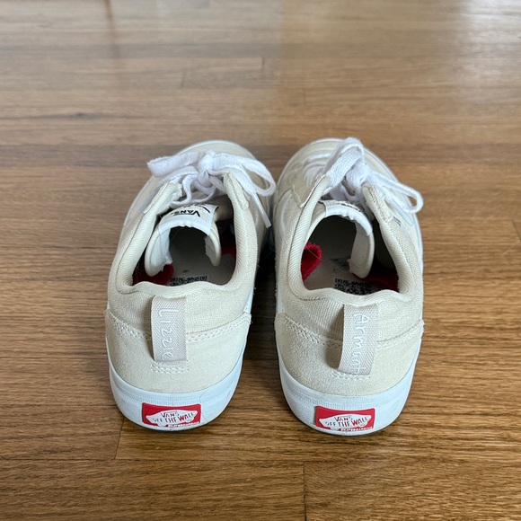 Vans Cream Low-Top Sneakers - Picture 3 of 4
